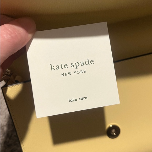 Kate Spade Laurel Way Greer Crossbody Bag in Daybreak/ Pale Yellow - Picture 8 of 12